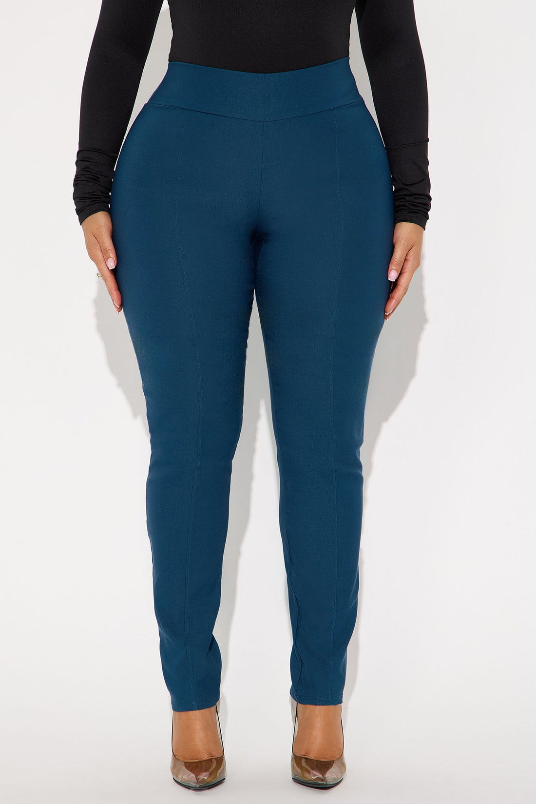 No Comparison Millennium Skinny Pant - Teal