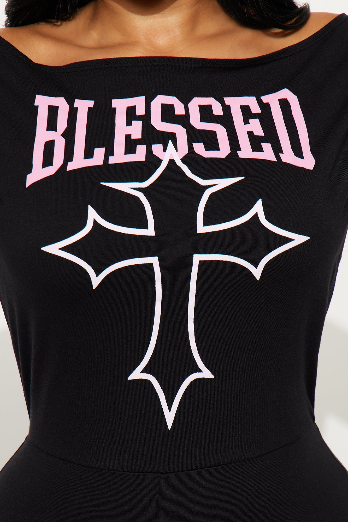Blessed Open Back Jumpsuit - Black