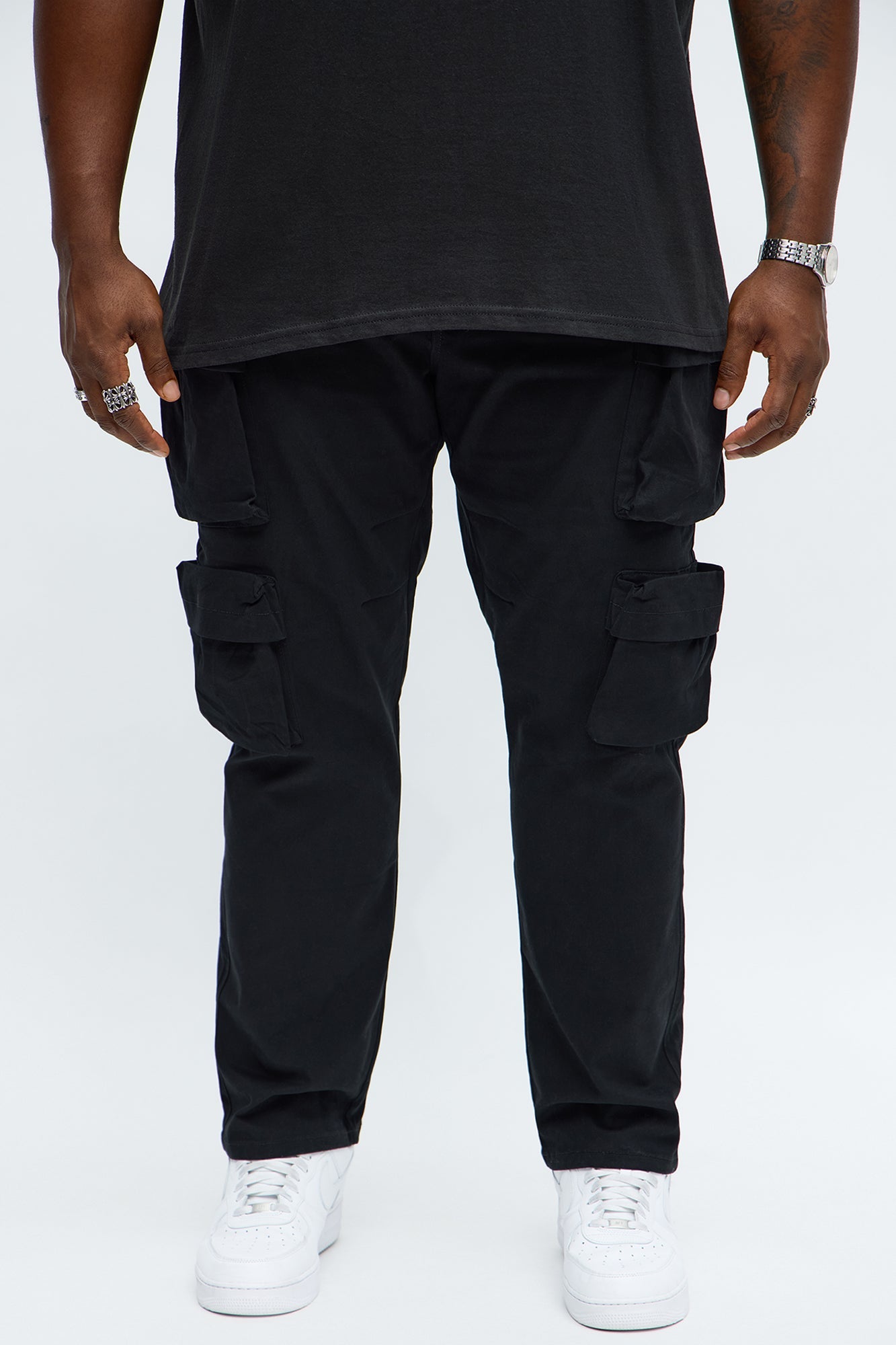 Slim My Kind Of Cargo Pants - Black
