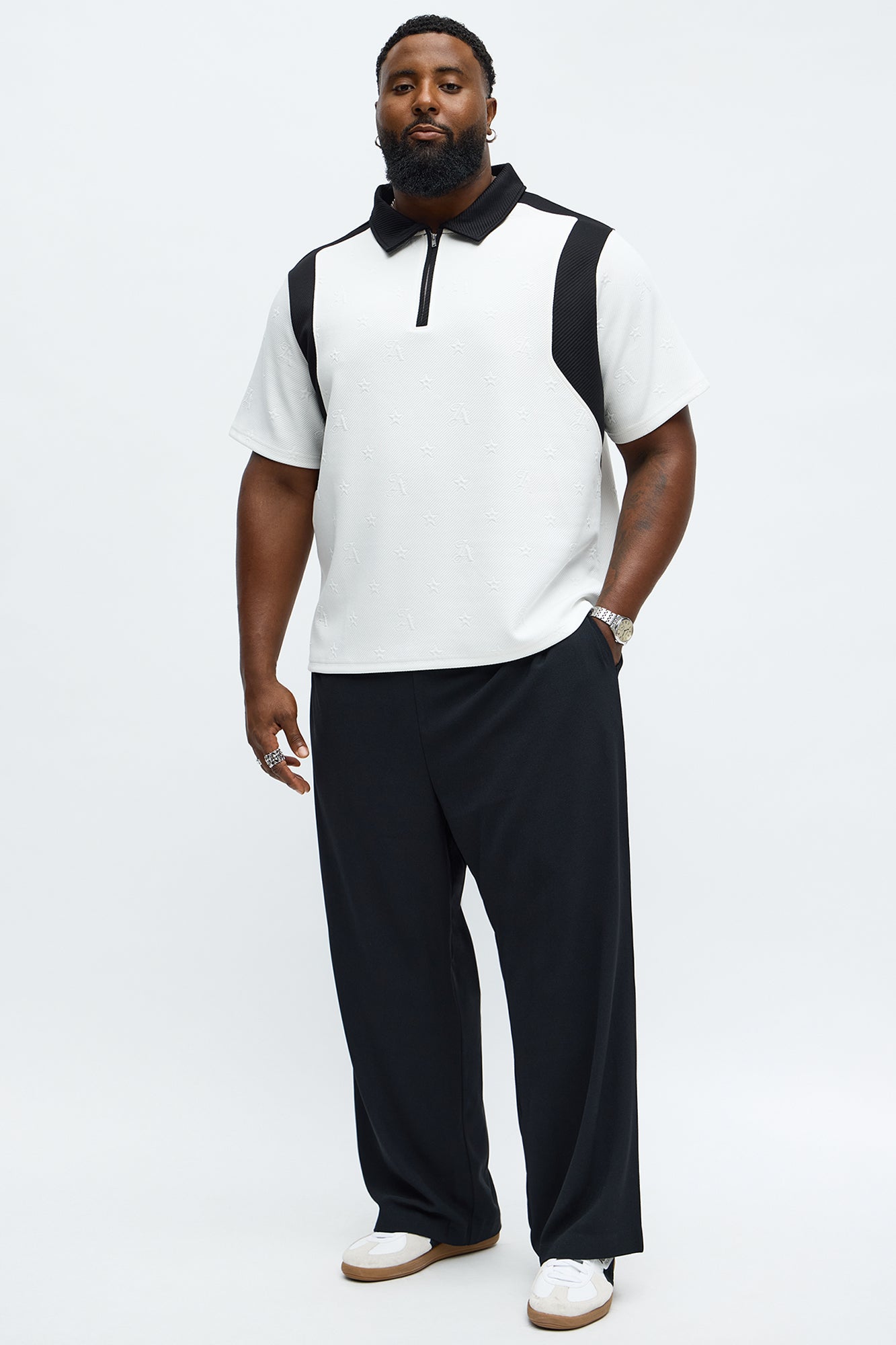 Millionaire Mindset Polo - Cream/combo