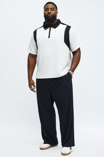 Millionaire Mindset Polo - Cream/combo