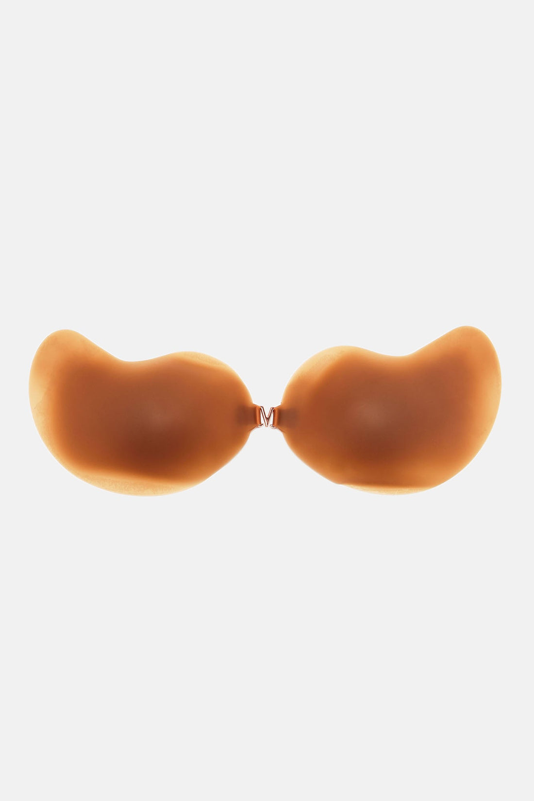 Mango Shaped Silicone Invisible Sticky Bra - Tan