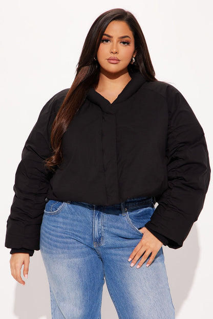Kamila Puffer Jacket - Black