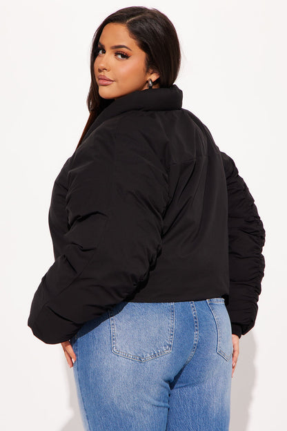 Kamila Puffer Jacket - Black