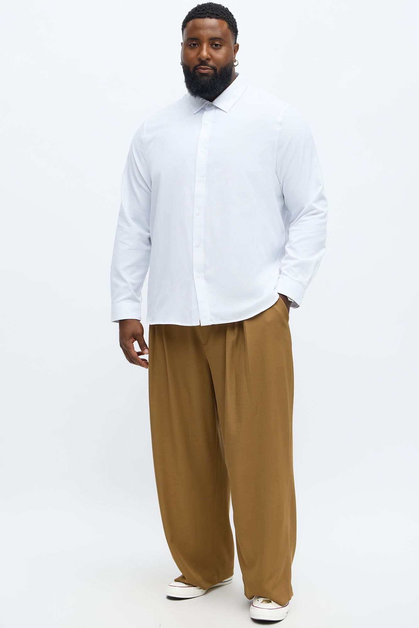 Oxford Long Sleeve Shirt - White
