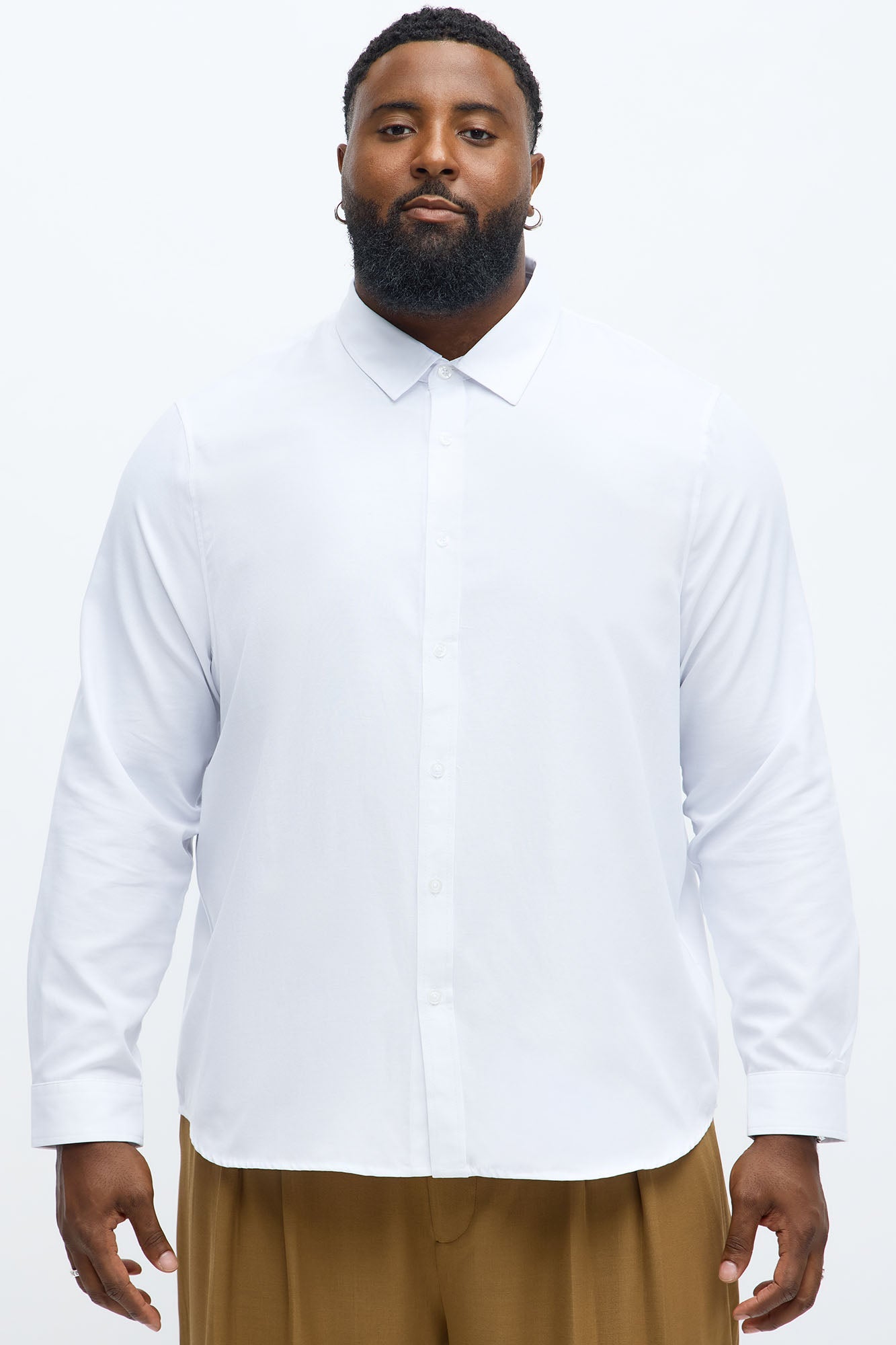 Oxford Long Sleeve Shirt - White