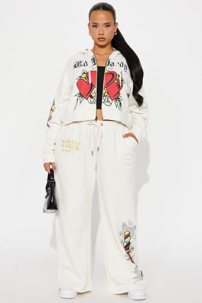 Ed Hardy Hearts Pant - Stone
