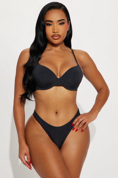 Nova T Shirt Bra - Black
