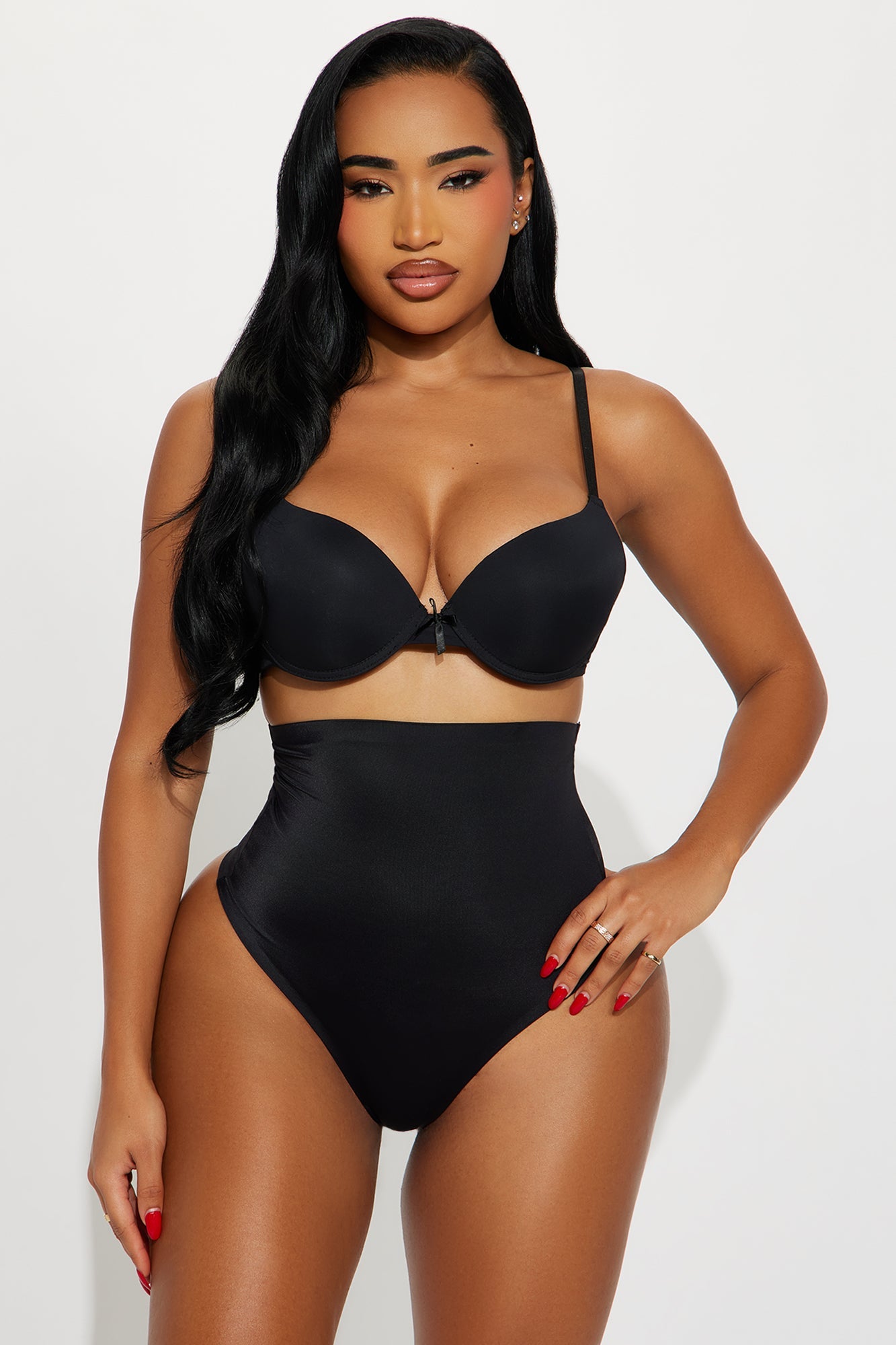 Daily Comfort High Waist Shaper Panty - Black