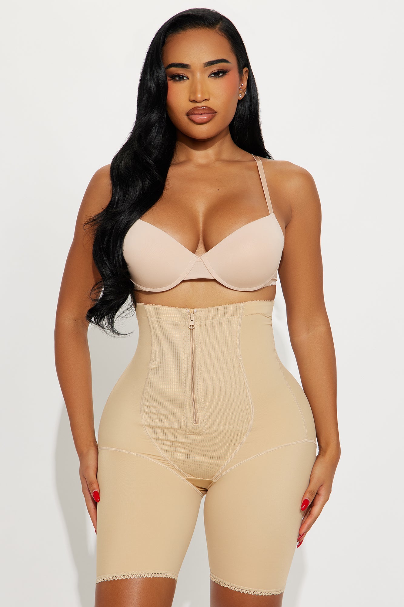 Feeling My Curves Hi Compression Bodyshaper - Nude