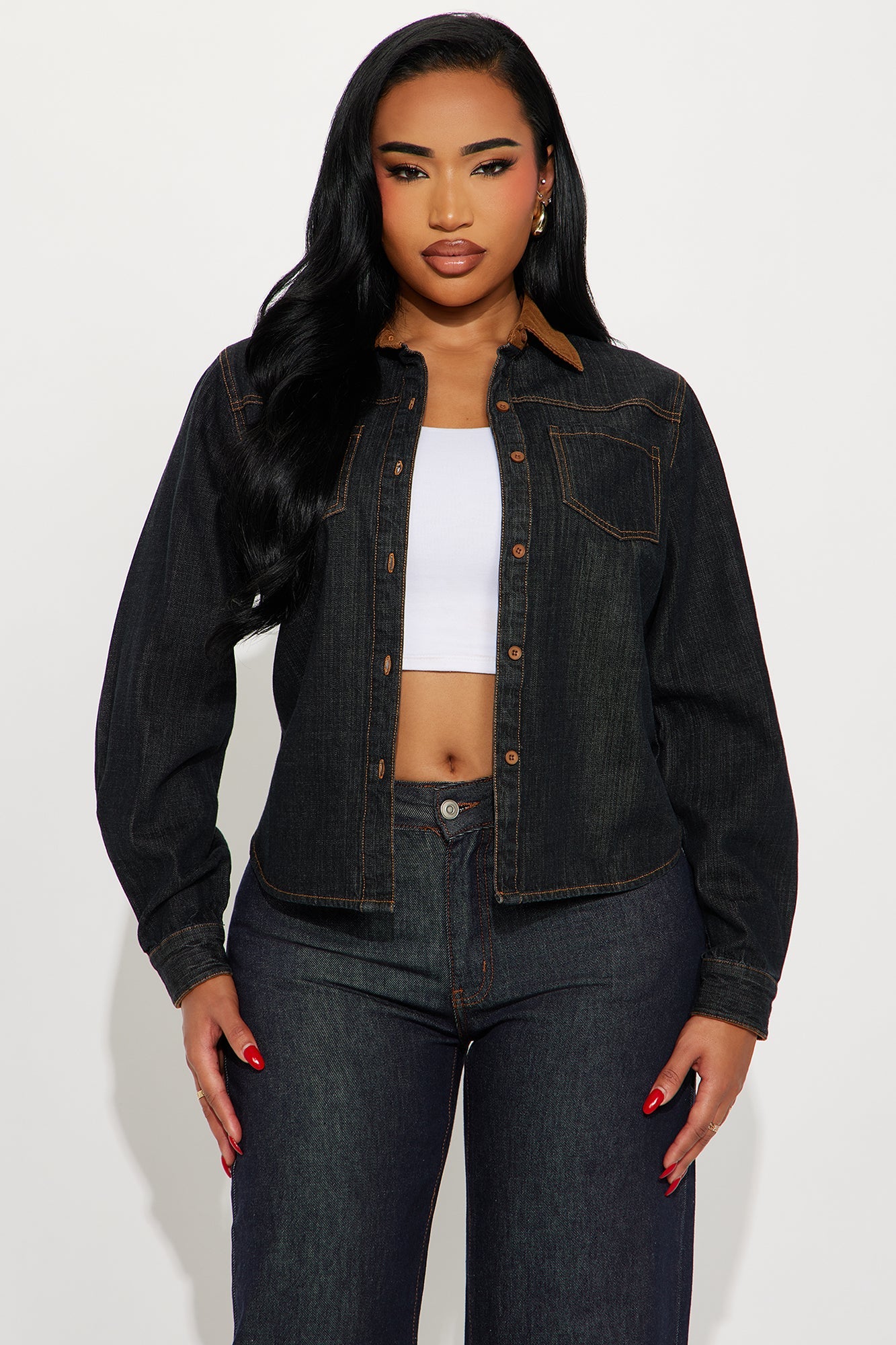 Denim Lover Shirt - Dark Wash