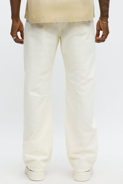 Barrel Number One Pant - Off White