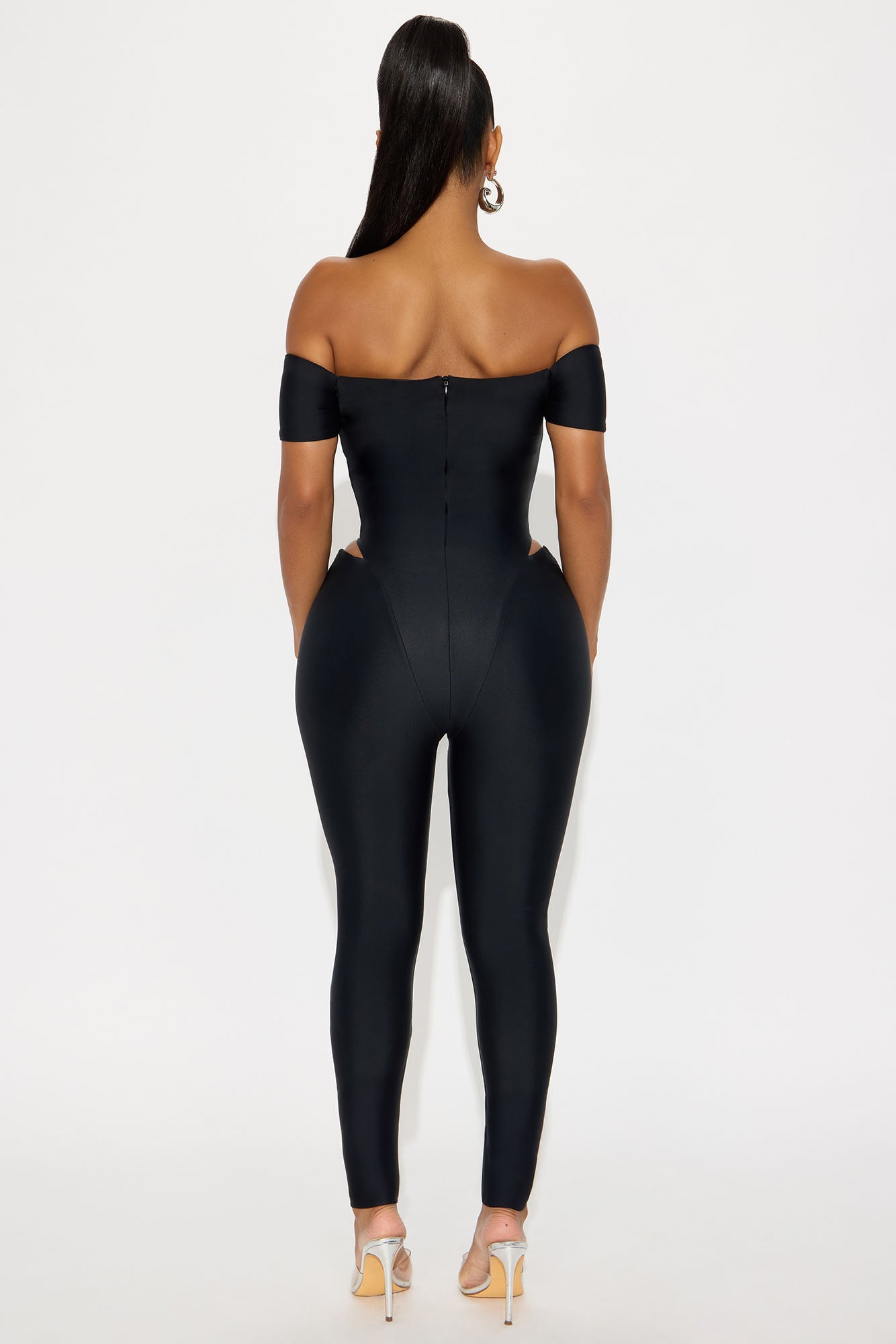 Isla Form Double Lined Jumpsuit - Black