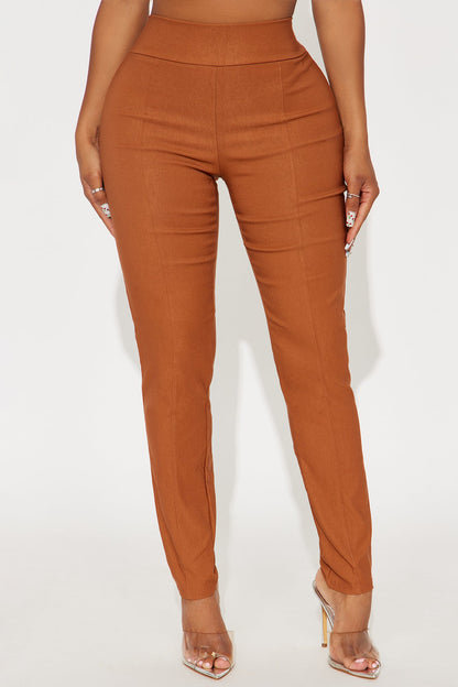 No Comparison Millennium Skinny Pant - Camel