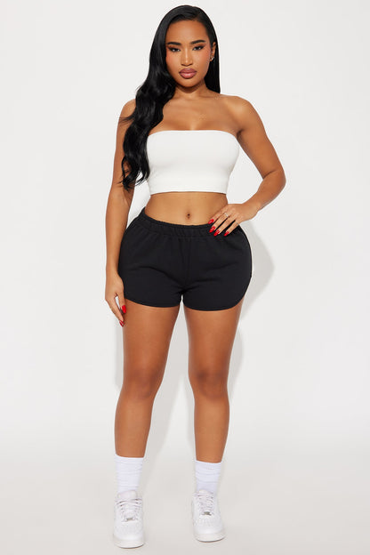Maddie Lounge Short - Black