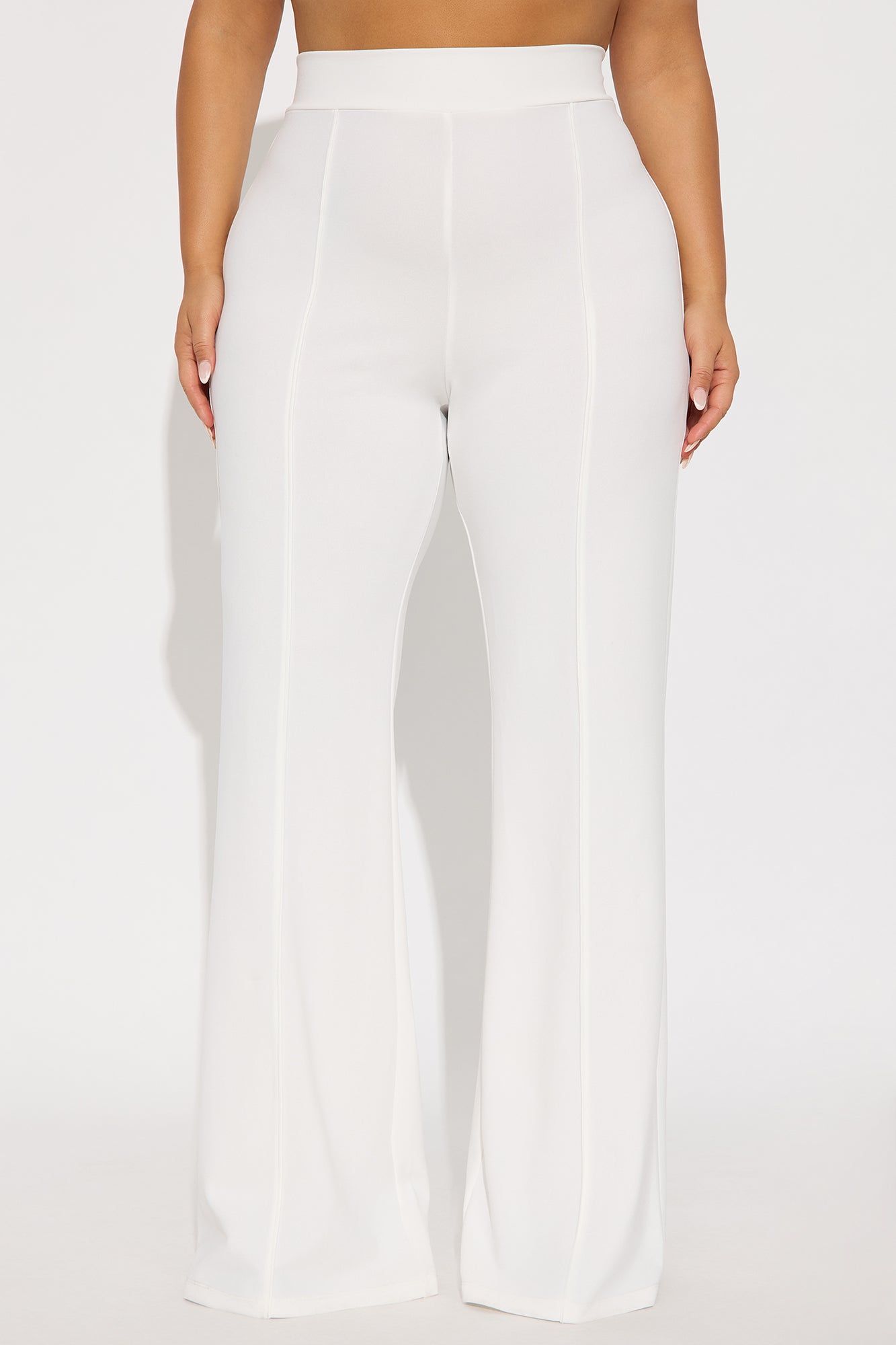 Tall Victoria High Waisted Dress Pants - Ivory