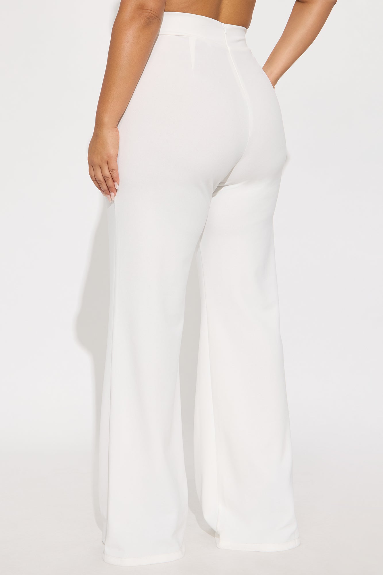 Tall Victoria High Waisted Dress Pants - Ivory