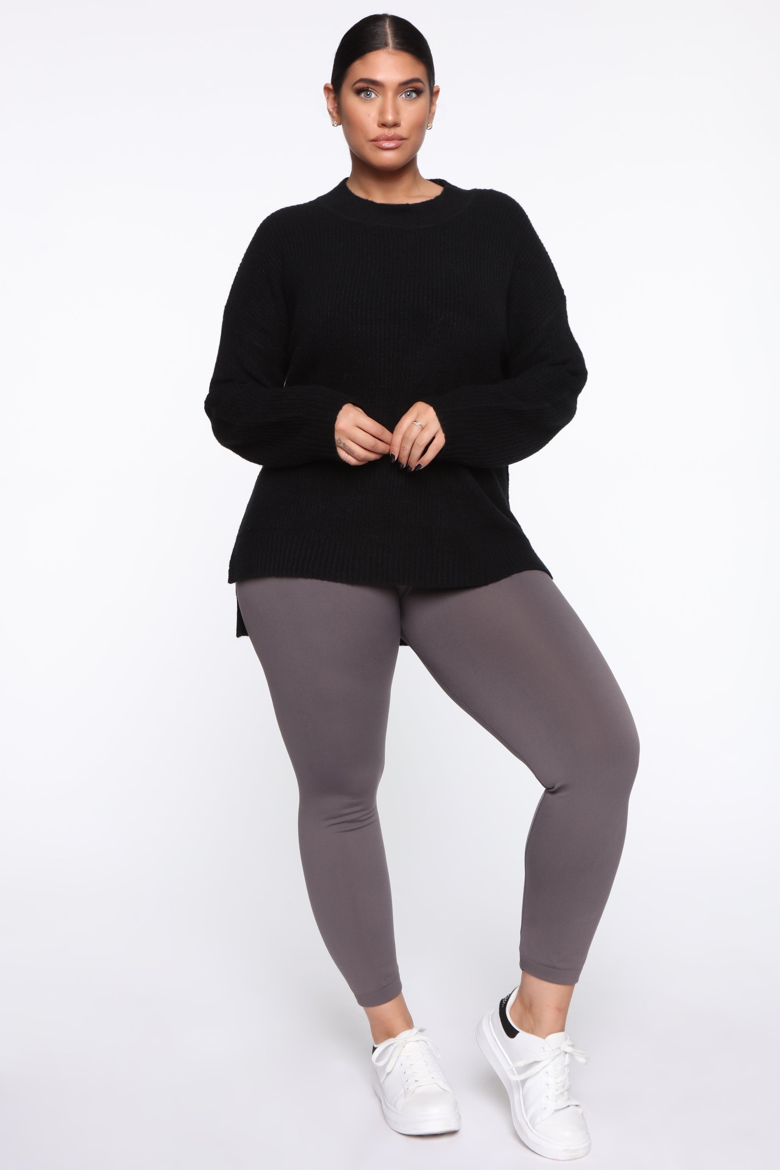 Smooth It Out High Rise Legging - Charcoal