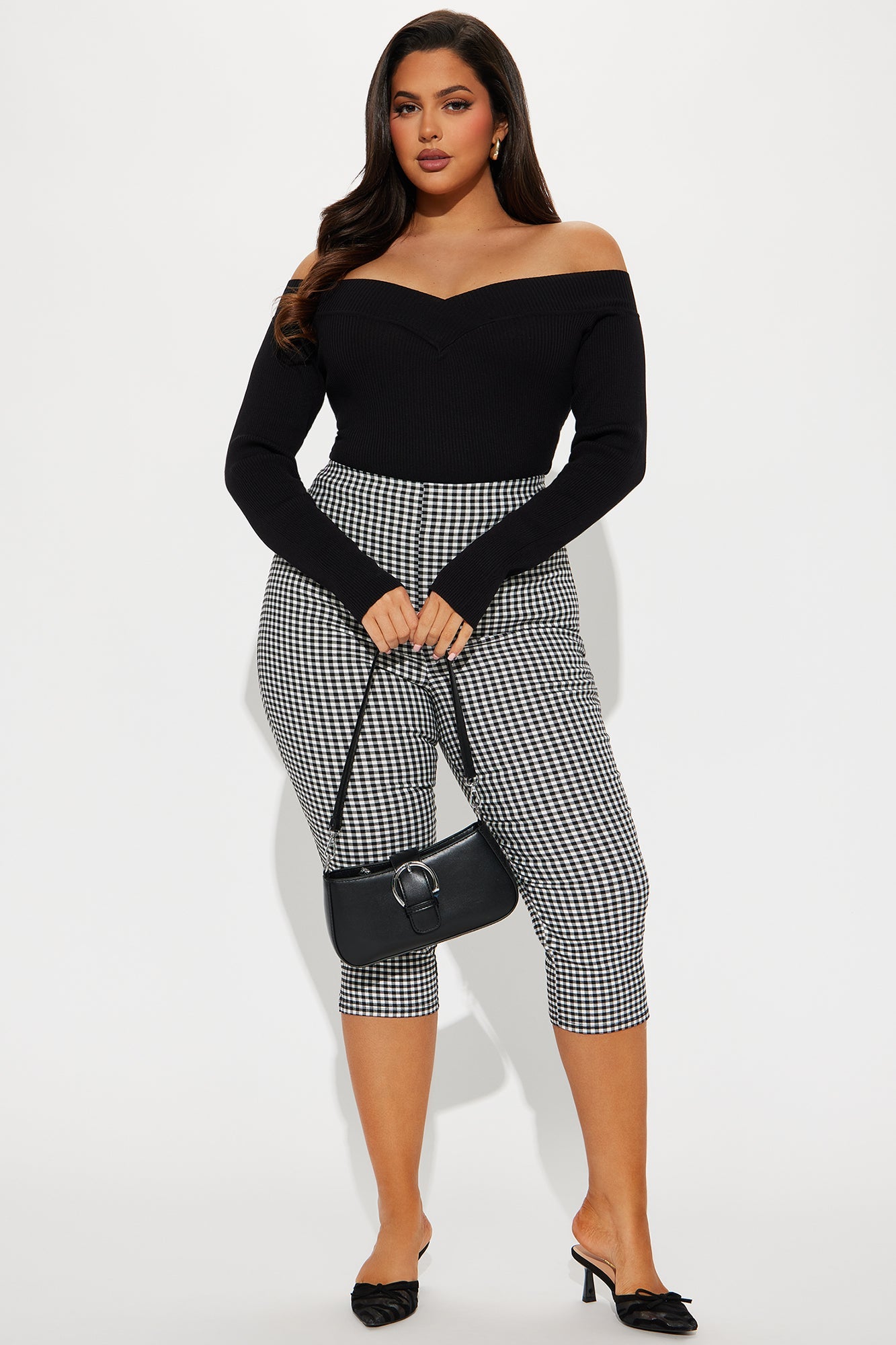 Sam Sweater Bodysuit - Black