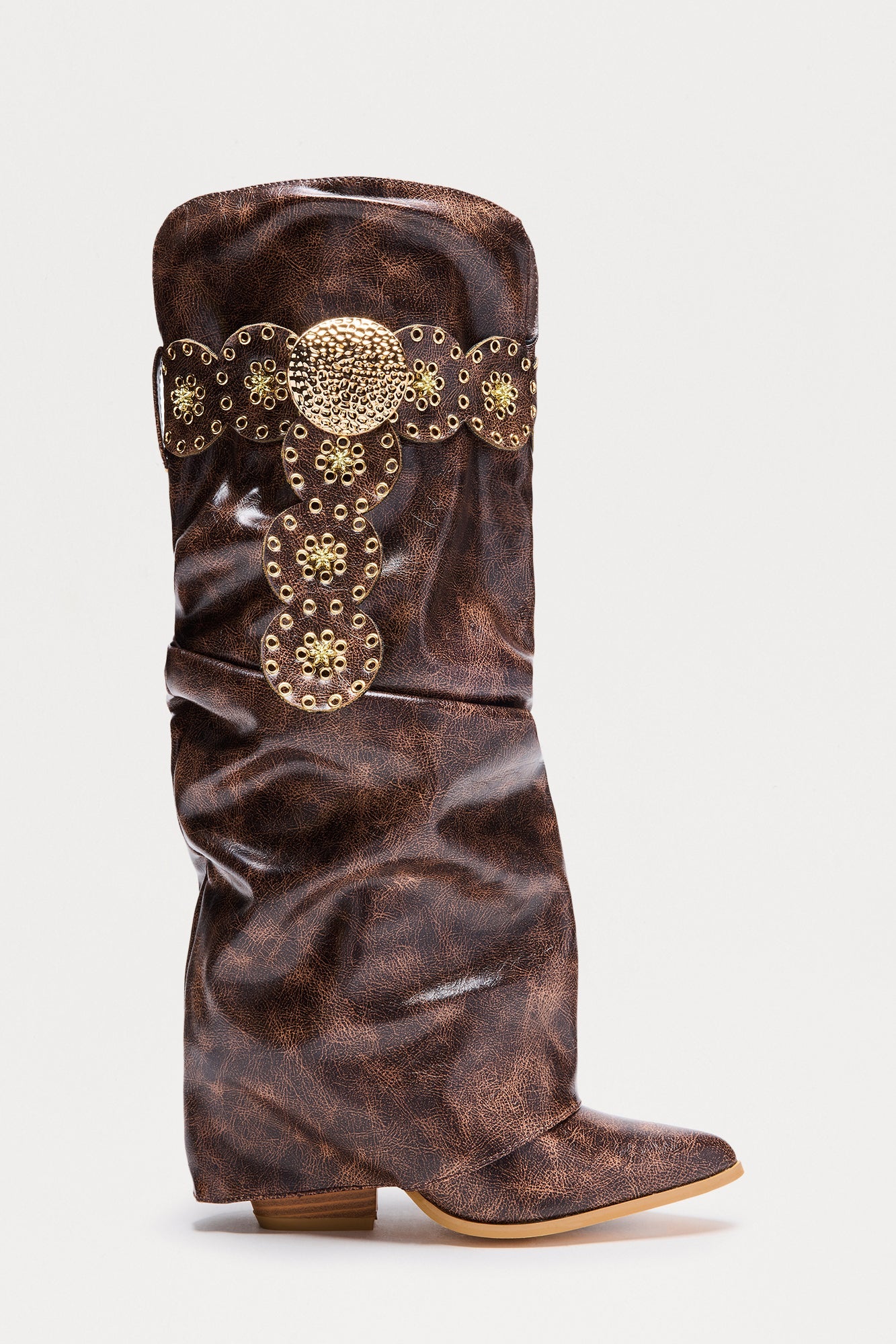 Thornback Hardware Overlay Boots - Chocolate