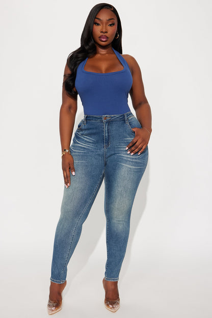 Favorite Feeling Skinny Jeans - Vintage Wash