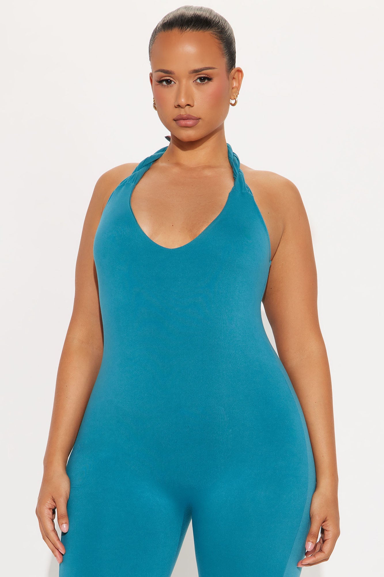 Endless Memories Capri Jumpsuit - Teal