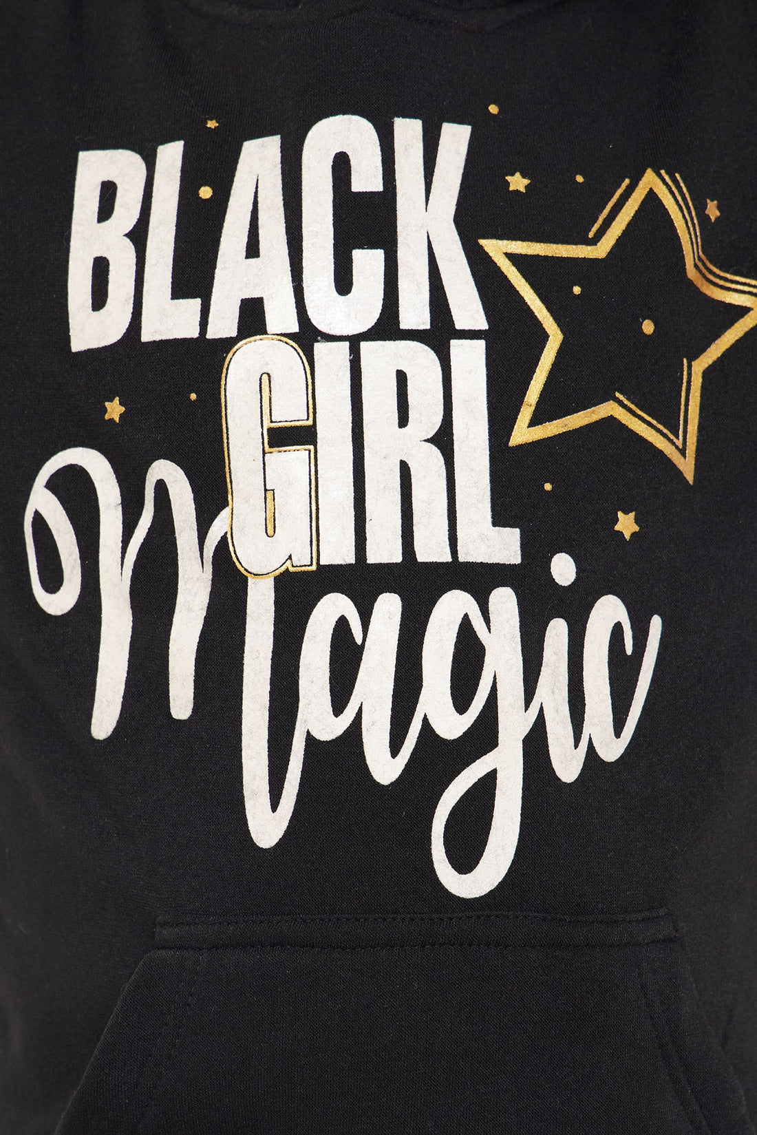 Mini Girl Magic Fleece Set - Black