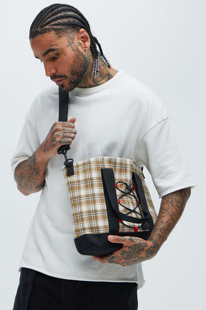 Paid Crossbody Tote - Multi Color