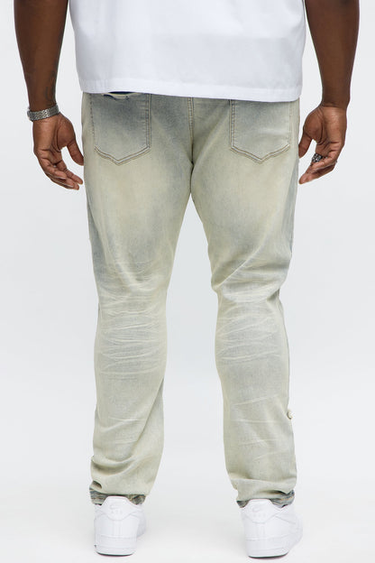 Skinny Star Me Ripped Jean - Light Blue Wash