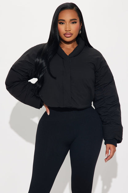 Kamila Puffer Jacket - Black