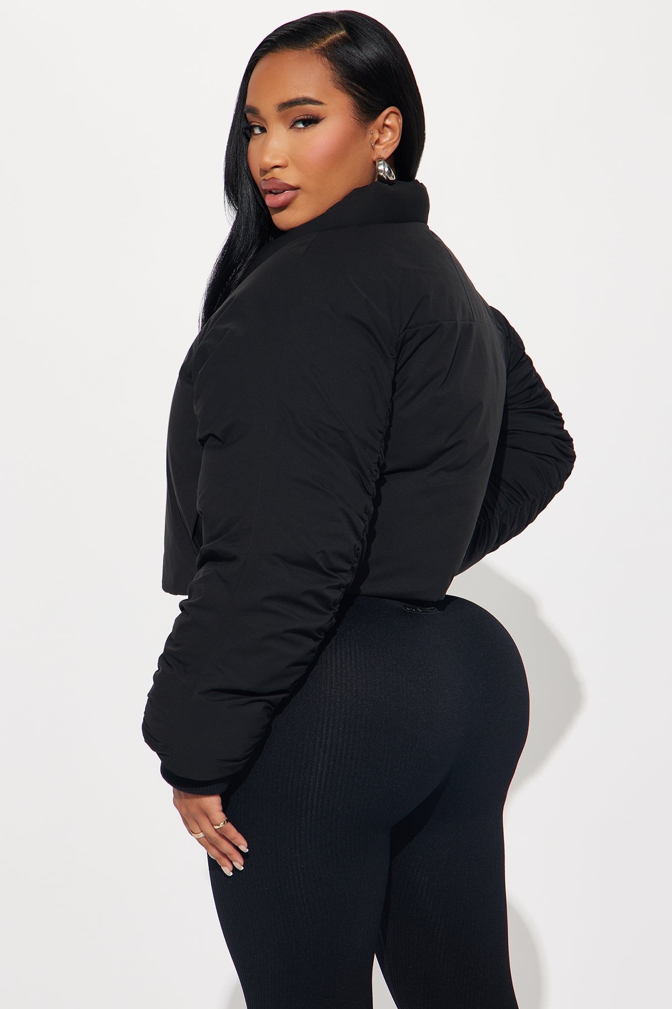 Kamila Puffer Jacket - Black