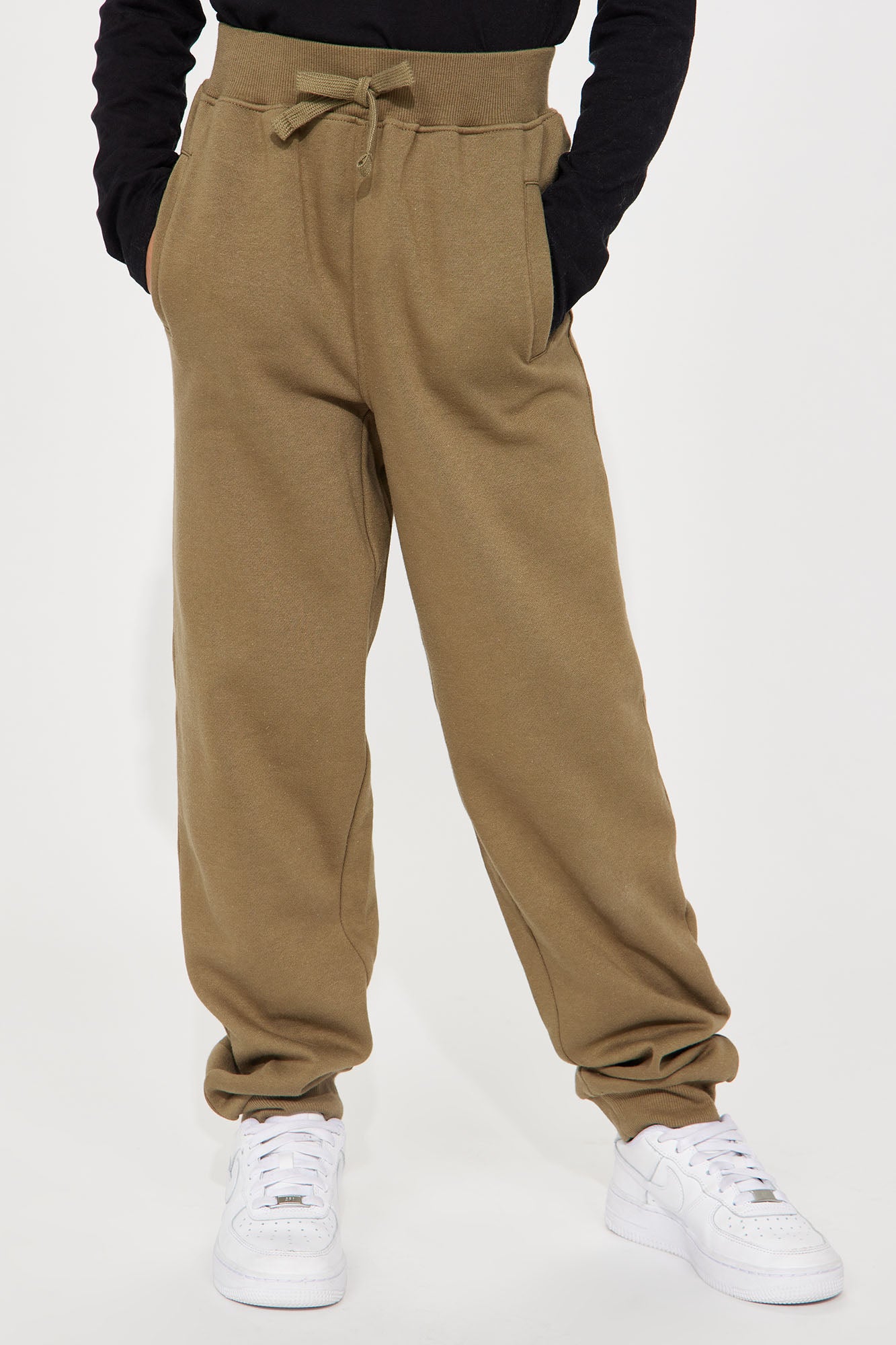 Mini Stole Your Toys Oversized Jogger - Olive