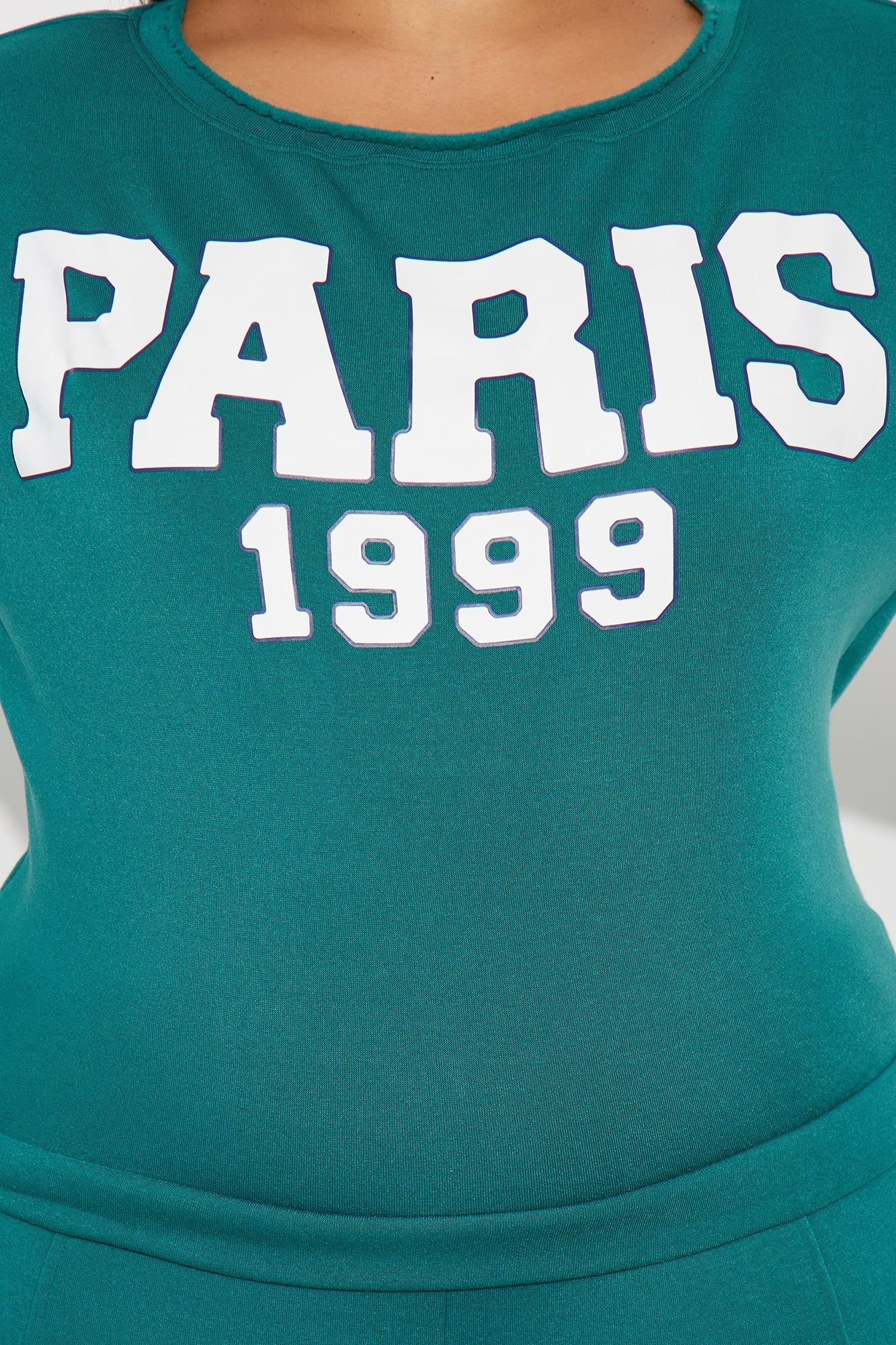 Paris 1999 Fleece Jogger Set - Hunter