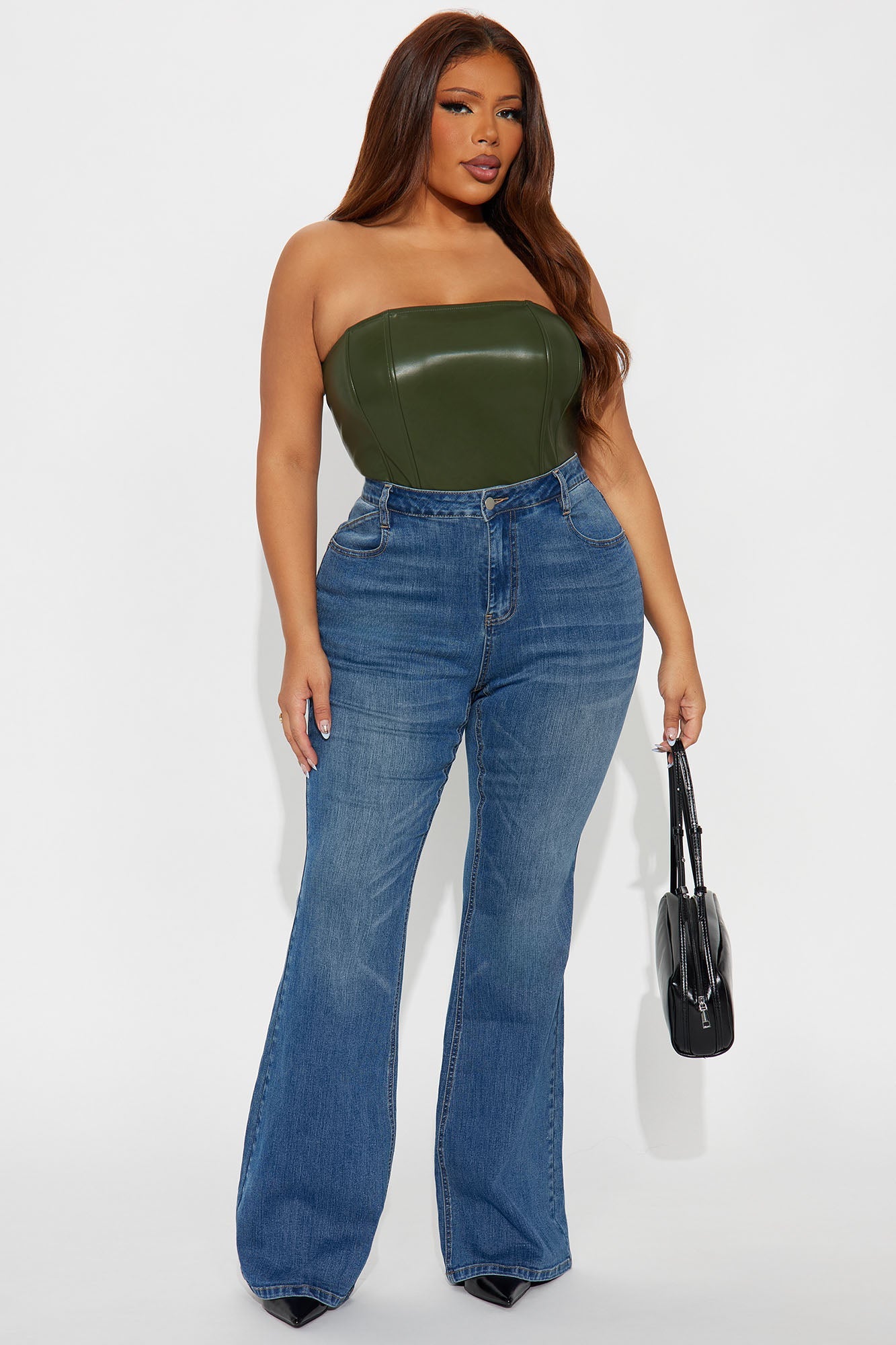 Perfect Stretch Sculpt Flare Jeans - Medium Wash