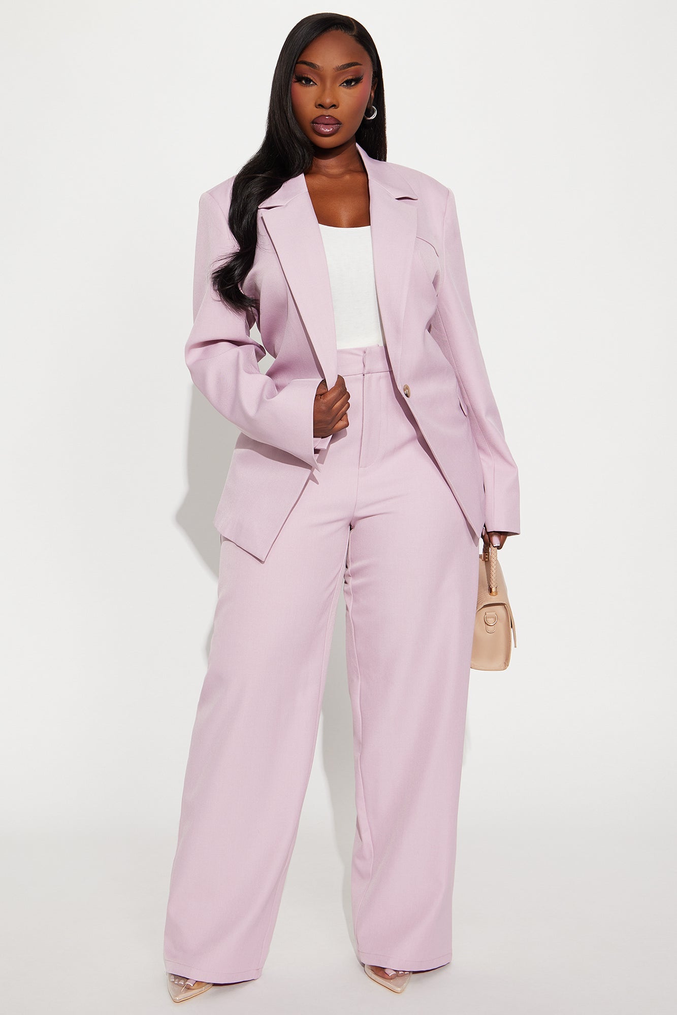 Close The Deal Fitted Blazer - Pink
