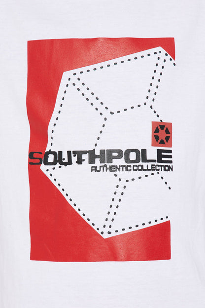 Mini Southpole Icon Short Sleeve Tee - White