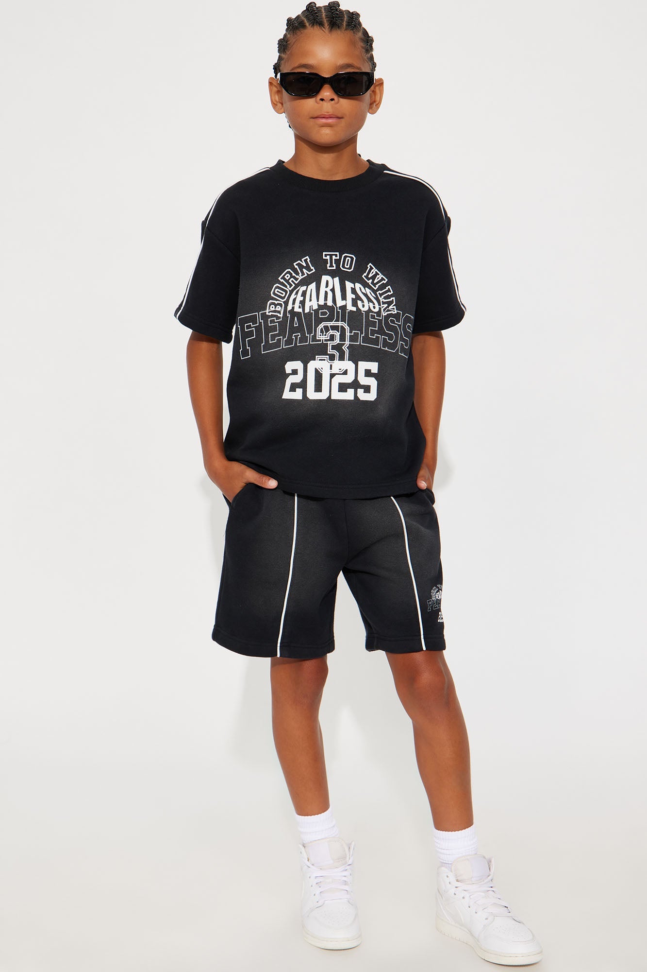 Mini Tyson Just Go With It Short Sleeve Tee - Black Wash