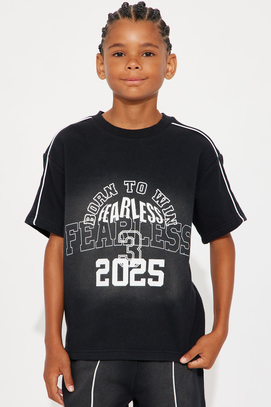 Mini Tyson Just Go With It Short Sleeve Tee - Black Wash