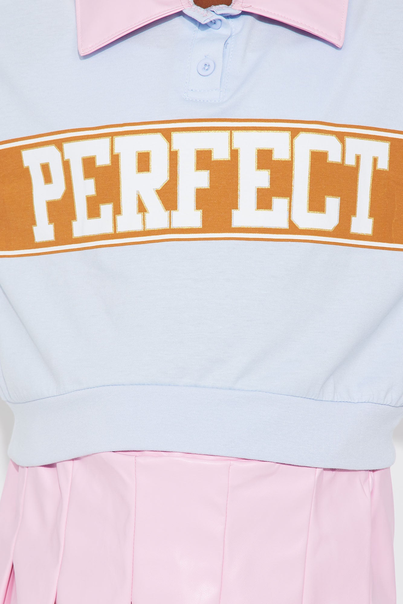 Mini Miss Perfect Skirt Set - Pink/combo