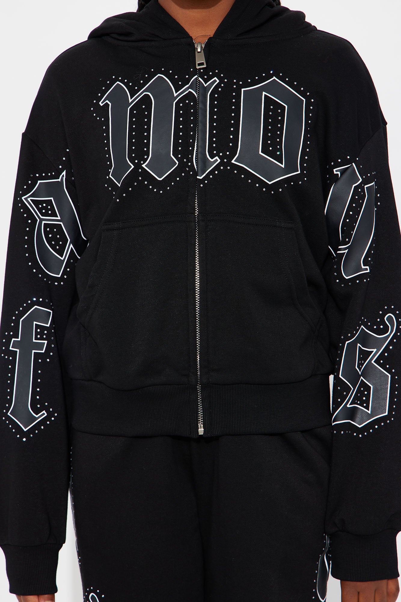 Mini So Famous Jogger Pant Set - Black