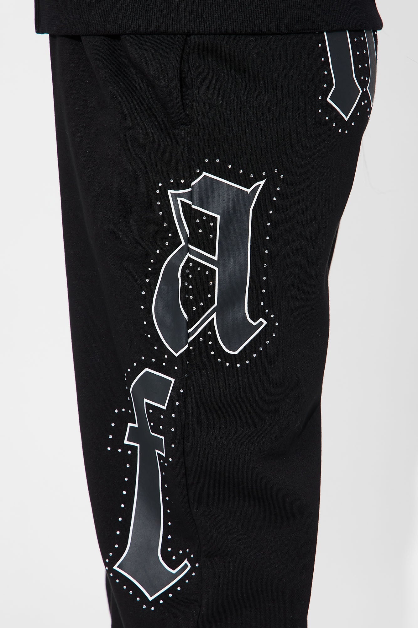 Mini So Famous Jogger Pant Set - Black