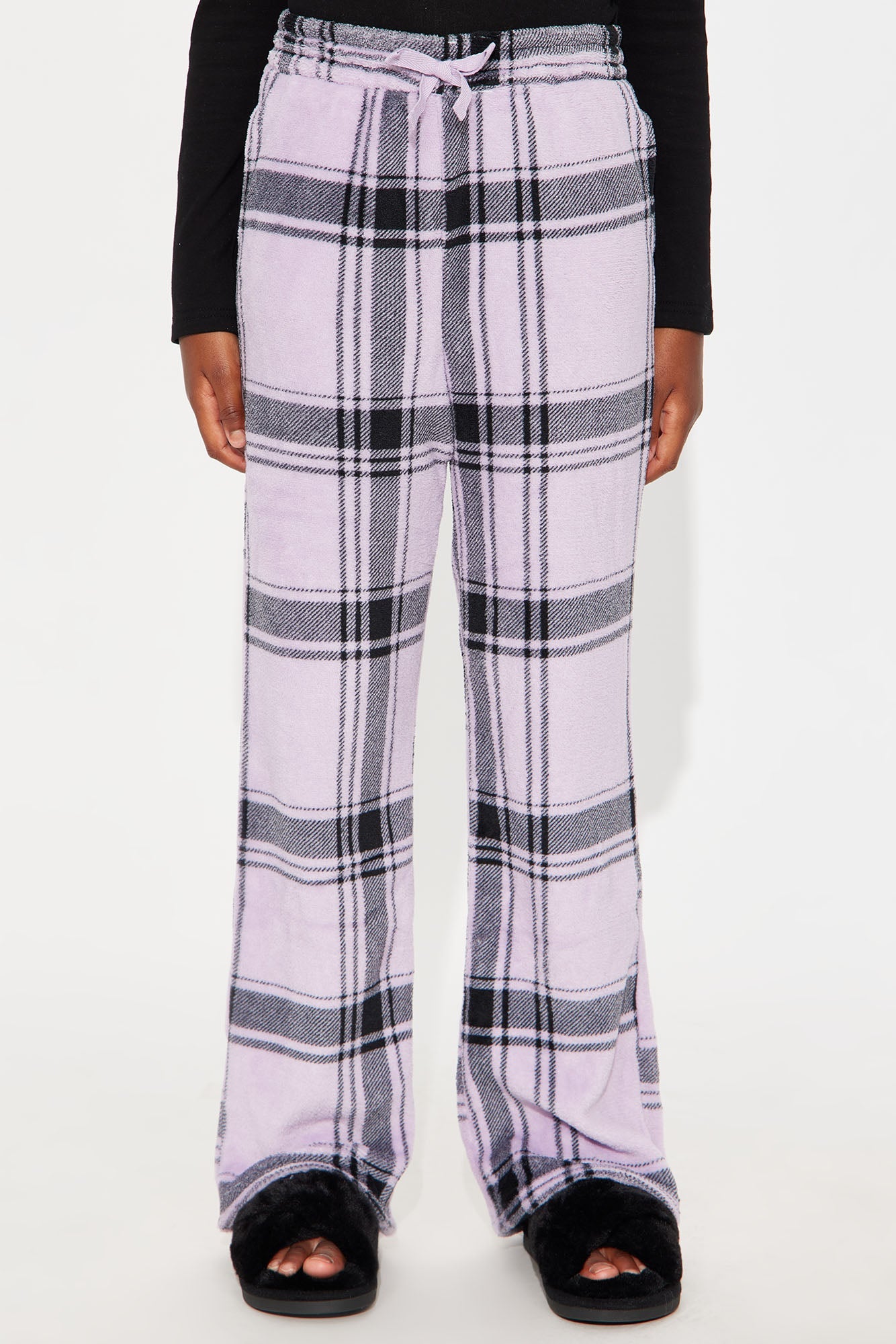 Mini Relax And Chill Plush Pant - Lavender