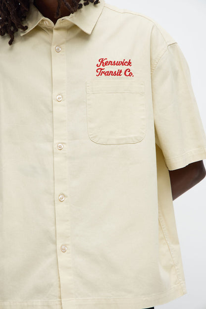 Kenswik Button Up Shirt - Tan