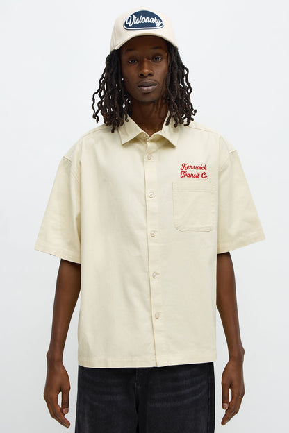 Kenswik Button Up Shirt - Tan