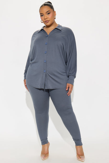 Zoe Everyday Legging Set - Grey