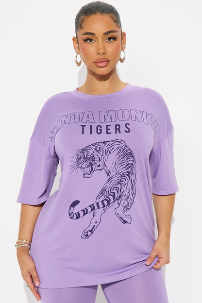 Santa Monica Leggings Pant Set - Lavender