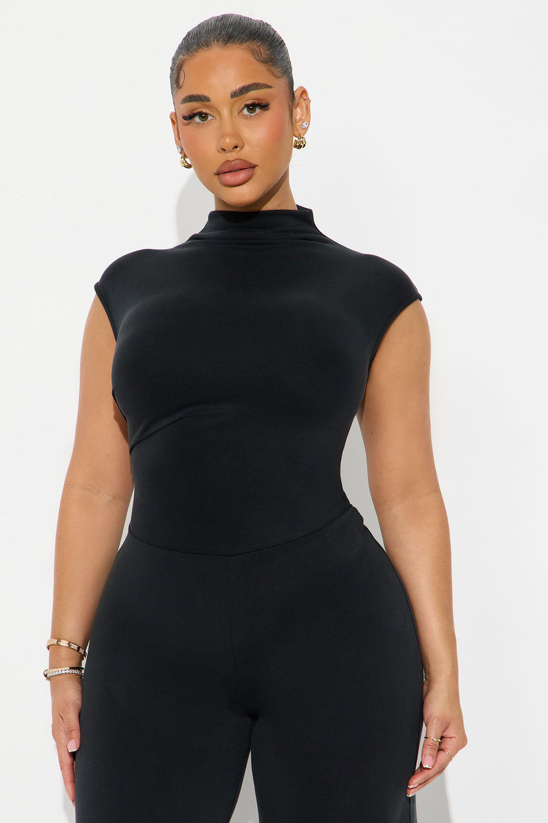 Ariela Wide Leg Jumpsuit - Black