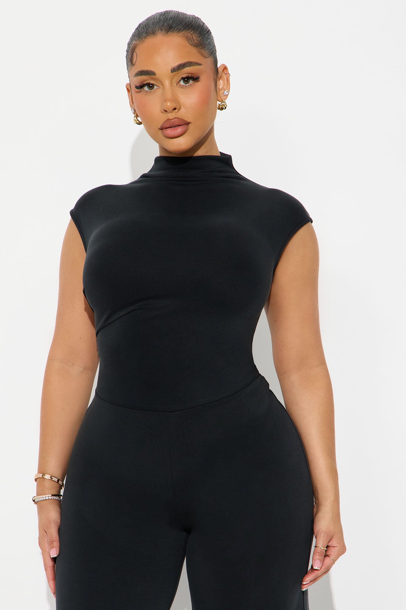 Ariela Wide Leg Jumpsuit - Black