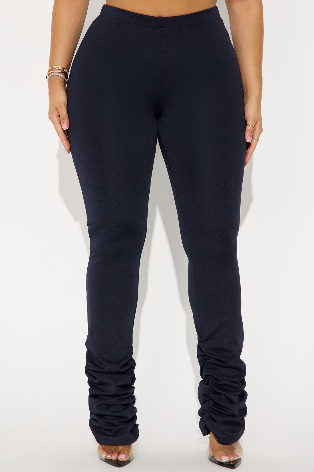 Love Galore Stacked Legging - Midnight Blue