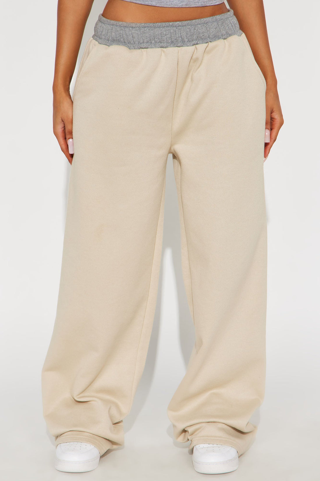 Ryder Fleece Lounge Pant - Stone